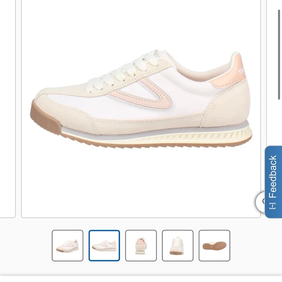 Tretorn Women's Sneakers in Cream and White - Picture 5 of 5